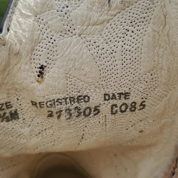 Vintage Dan Post Teju Lizard and Leather Size 7.5 - Picture 10 of 12